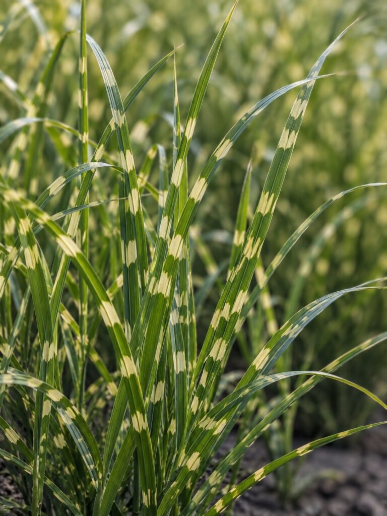 Miscanthus Strictus op de kwekerij