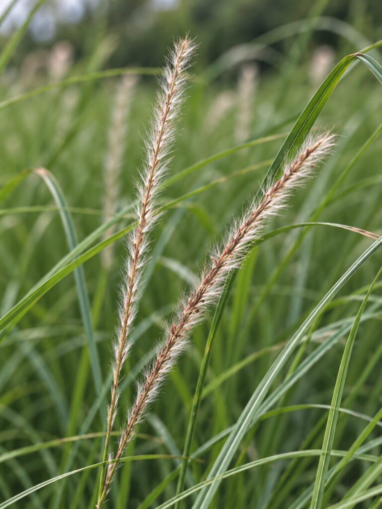 Pennisetum Fairy Tails op de kwekerij